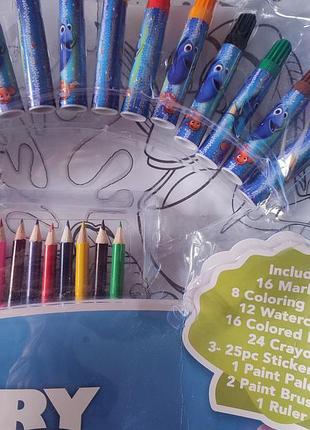 Набор для детского творчества в поисках дори art set disney finding dory