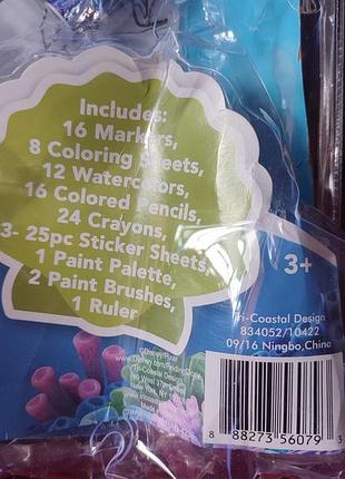 Набор для детского творчества в поисках дори art set disney finding dory