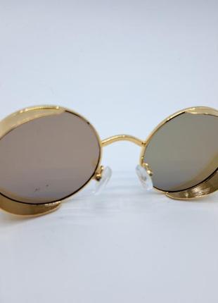 Сонцезахисні окуляри, очки вінтажному стилі (стімпанк) *01336 фото