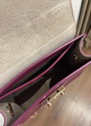 Furla mini. колір марсала. 5