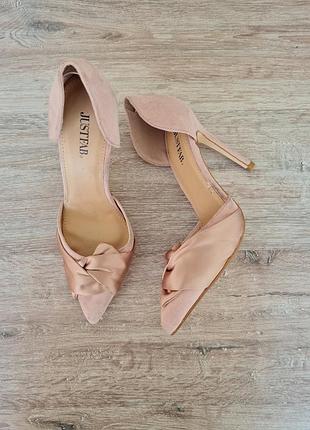 Шпильки лодочки човники  туфлі на каблуку justfab