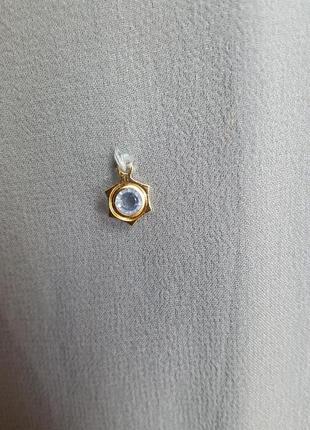 Шёлковая юбка с декором в золотые звёздочки с камнями swarovski5 фото