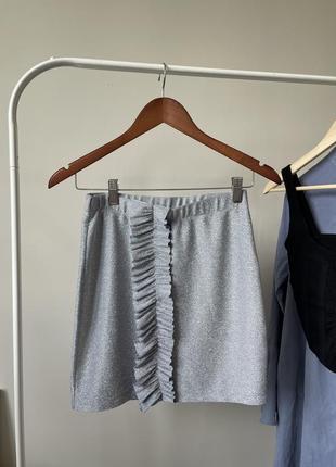 Новая блестящая мини юбка от soaked in luxury