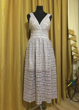 Шикарное платье сарафан5 фото