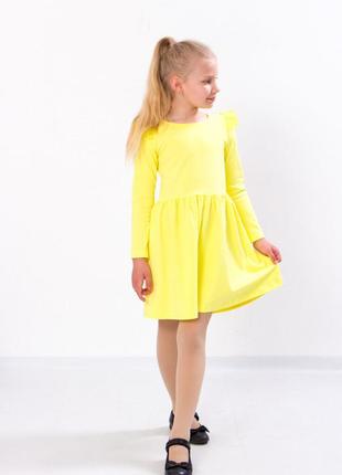 Желтое красивое платье, ментоловое платье, платье для девочки3 фото