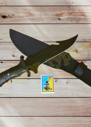 Нож туристический  colunbia 1447 с чехлом 29см2 фото