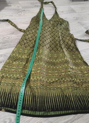 Сукня на гумці сарафан в орнамент4 фото