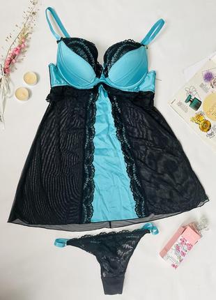 Красивый комплект на размер s,m чашка в