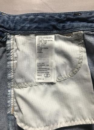 Джинсова міні спідниця w28 бренд hollister 7
