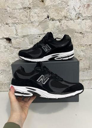 Кроссовки new balance 2002 r черные оригинал новые