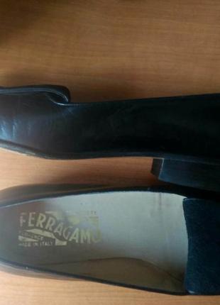Туфлі  long salvatore ferragamo б/у2 фото