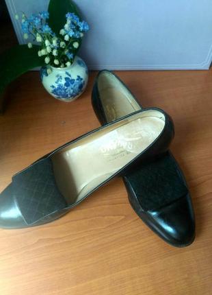 Туфлі  long salvatore ferragamo б/у3 фото