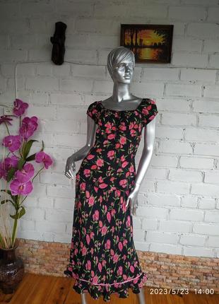 Костюм юбка, юбка и блуза в цвета вискоза etam1 фото
