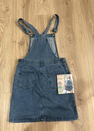 Esmara denim джинсовый сарафан casual fit2 фото