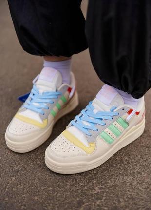 Кросівки на літо adidas forum low multicolor