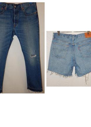 Комплект жіночий levis 501: джинси levis 501 + шорти levis 5012 фото