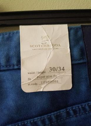 Мужские  джинсы steele super slim fit  scotch&soda оригинал2 фото