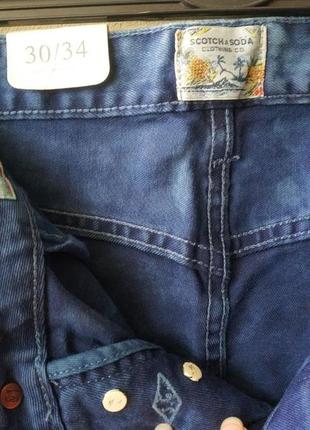 Мужские  джинсы steele super slim fit  scotch&soda оригинал4 фото