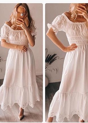 Жіноча вишита сукня h&m 46-48-50