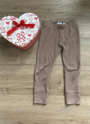 Шикарные штанишки на девочку 3-4 годика zara