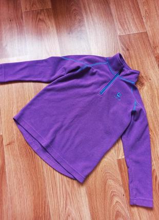 Теплая флисовая кофта флиска на мальчика рост 116 122