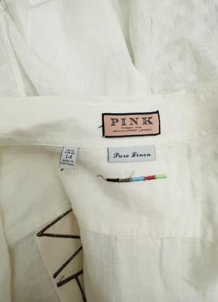 Классная рубашка. лен. италия