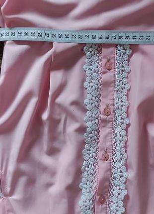 Платье, нежно розового цвета, с плетением.6 фото