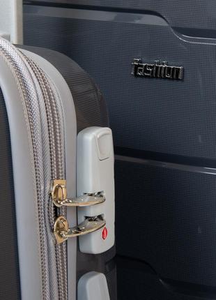 Дорожные чемоданы 31 abs-пластик fashion 810 dark-grey2 фото