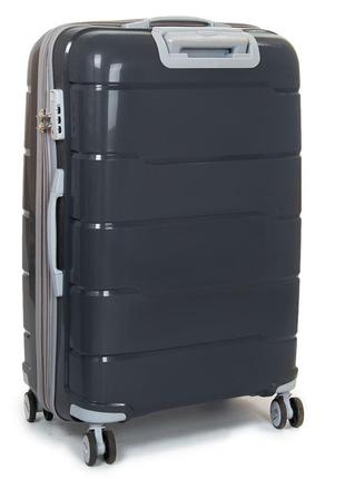 Дорожные чемоданы 31 abs-пластик fashion 810 dark-grey3 фото