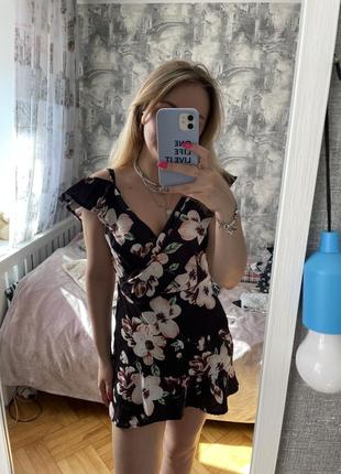 Сукня квітковий принт
