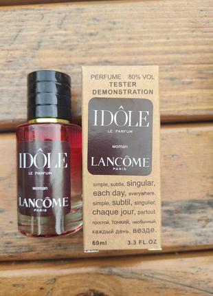 Парфюм, парфюмированная вода lancome idole tester lux, женский, 60 мл