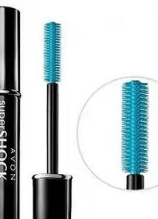Туш для вій avon super shock mascara2 фото