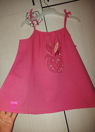 Коттоновая майка свободного кроя 3