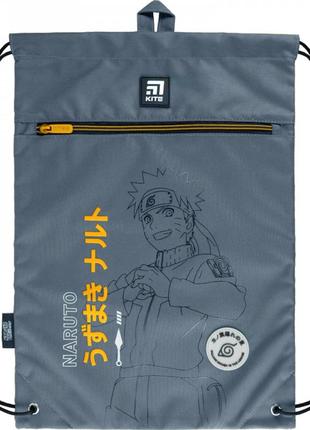 Сумка для обуви с карманом kite naruto naruto nr23-601m