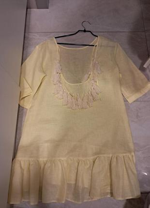 Туника из льна