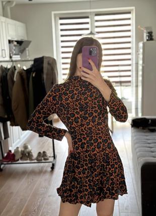 Сукня topshop з трендовим принтом розмір хс/с1 фото