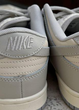 Кроссовки nike air force grey beige (весна-лето-осень)7 фото