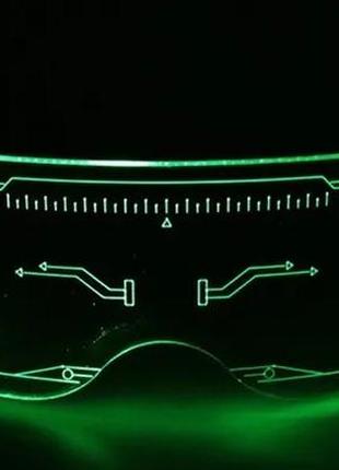 Светящиеся led очки  для селфи, вечеринки, тик ток4 фото