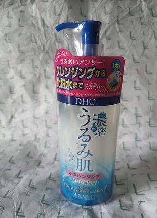 Очищающий лосьон для глубокого увлажнения dhc deep moistening water cleansing lotion, 290 мл.