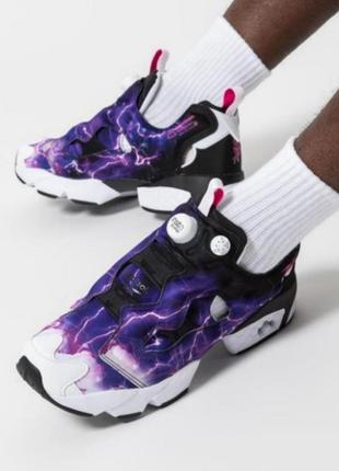 Текстильные мужские кроссовки 45 размер reebok instapump fury og