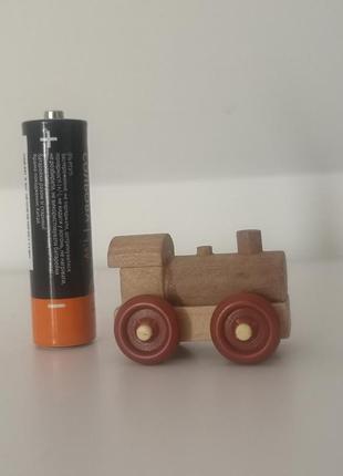 Маленький деревянный поезд 2,2 см
