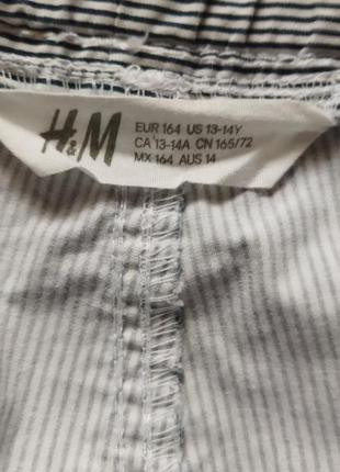 Стильные хлопковые шорты р.44-46"h&m"бангладеш8 фото