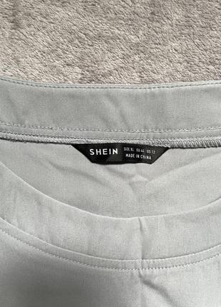 Стильная кроп футболка shein4 фото
