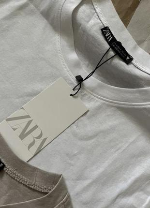 Базовые хлопковые футболки от zara испания 🇪🇸 в разных расцветках