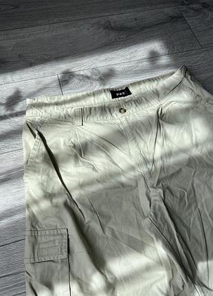 Карго шорты белые 2