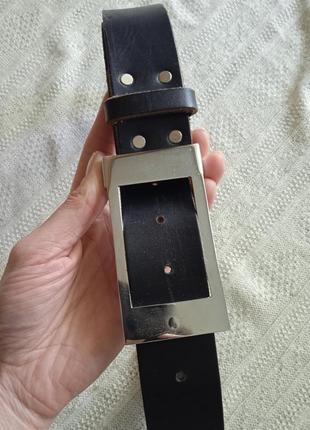 Кожаный стильный пояс