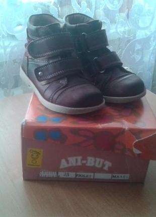 Шкіряні ортопедичні черевички