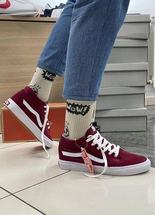 Мужские кеды ванс натуральная замша vans old school4 фото