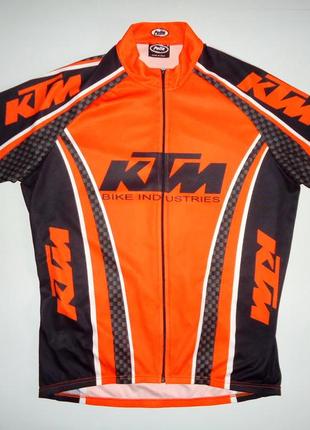 Велофутболка  ktm pella italy bikes jersey (l)