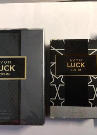 Мужская парфюмерная вода luck avon1 фото